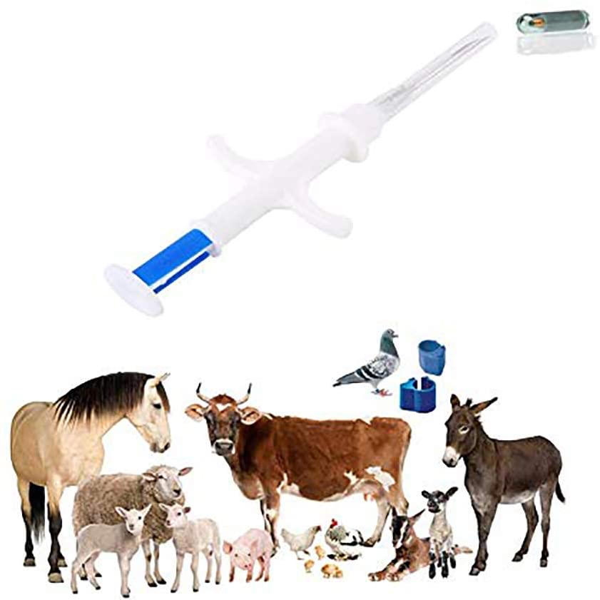 Pet ID Microchip 134.2kHz ISO11784ISO11784FDX-B Pet Animal RFID Tags,15 Bit RFID Microchip Dog Pet Dog Cat Pig 1.25 X 7mm.jpg