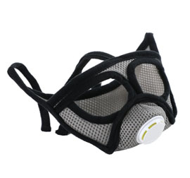 Short Snout Dog Mask Muzzles Adjustable Full Breathable Mesh for Biting Chewing Barking Training